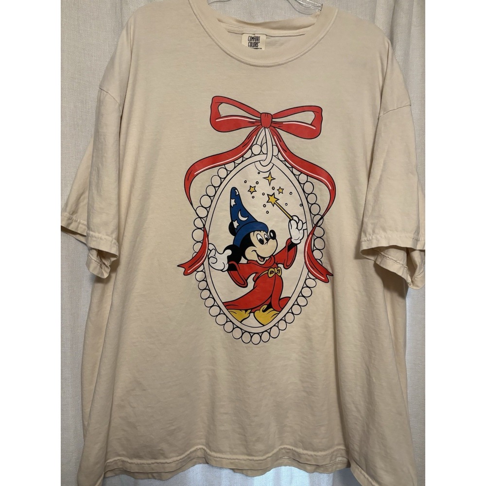 Mickey Fantasia Coquette Comfort Colors T-Shirt 3x